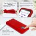 Omnipod 5 Silicone Protective Cover | Shockproof PDM Case with AirTag | Youshares Red Omnipod 5 Pod Bag Protection - Buy Online on GoSupps.com