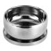 Premium Stainless Steel Shaving Bowl with Lid | Men's Wet Shaving Soap Cream Accessories - International Shipping Available - Buy Online on GoSupps.com