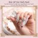 Dipping Powder Nails Set - Aokitec 14pcs Dip Powder Kit with 9 Colors Activator Base/Top Coat for DIY Nail Art & Manicure - Buy Online on GoSupps.com