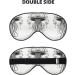Jellyfish Pattern Sleep Mask | Unisex Double-Sided Eye Mask for Sound Sleep & Skin Care - Buy Online on GoSupps.com