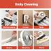 2 in 1 Groove Cleaning Brush Window Track Cleaning Tools New Multifunction Hard Bristle Crevice Cleaning Brush with Hidden Scraper Grout Cleaner Grip Brush for Sliding Door Track (Gray 2pcs) Grey 2pcs - Buy Online on GoSupps.com