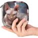 Stylish Women's Napkin Storage Bag - Sphynx Cat Menstrual Cup Pocket | Portable ties for First Period & Feminine Care - Buy Online on GoSupps.com