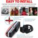 Blitzu Cyborg 168T USB Rechargeable Bike Tail Light - Bright Rear Cycling Safety Flashlight for Road and Mountain Bikes. Perfect for Helmets. Front Headlight and Back Set for Kids, Men, and Women - Buy Online on GoSupps.com