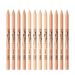 SUMEITANG 12 Packs Wonder Concealer Pencil Tricolor Combination Makeup Contour Concealer Stick Highlighter Set Waterproof Full Coverage Foundation Concealer for Eye Dark Circles Spot Scar Tattoos #02 #03 #04