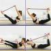 Buy Fitness Pedal Ankle Puller - 4/6-Tube Elastic Resistance Bands for Stretching - Purple Yoga Pedal Puller | International Shipping Available - Buy Online on GoSupps.com