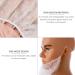 100 Pieces Fleece Beard Protection Masks for Men - Breathable Facial Hair Dust Protection - White Fabric Network - Buy Online on GoSupps.com