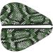 Green Snakeskin Microfiber Hair Towel - Soft Super Absorbent & Quick Dry Hair Wrap for Women with Long Curly & Thick Hair - Buy Online on GoSupps.com