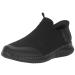 Skechers Men's Hands Free Slip-Ins Cessnock-Rylind SR Food Service Shoe 10 Black