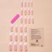 DMQ French False Nails Long 24Pcs Coffin Fake Nails White French Press on Nails Nude Pink French Nail Tips with Glue Full Cover Stick on Nails for Women Girls Nails Art French Extra Long - Buy Online on GoSupps.com