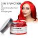 Temporary Red Hair Color Wax for Men & Women - Natural Hairstyle Pomade for Party Cosplay & Halloween - 4.23 oz - Buy Online on GoSupps.com