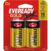 Buy Energizer D 2-Count Eveready Alkaline Battery | Fast International Shipping - Buy Online on GoSupps.com