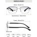 Lanomi 3 Pairs Frameless Reading Glasses for Men & Women - Blue Light Filter Diamond Cut Borderless Visual Aid (Gray Brown Transparent Lens) - 3.0x Magnification - Buy Online on GoSupps.com