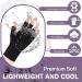 ZOCONE 4 Pairs Anti UV Gloves for Gel Nail Lamp Fingerless UV Gloves for Gel Nails Professional Manicure UV Gloves Unisex Elastic UV Protection Gloves for Gel Nails for Nail Art/Driving/Outdoor - Buy Online on GoSupps.com