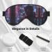 SSIMOO Hacker Era Soft Sleep Eye Mask - Breathable Black Eye Patch for Women Perfect for Travel & Relaxation - Buy Online on GoSupps.com