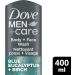 Dove Men+Care Relaxing Blue Eucalyptus + Birch Body and Face Wash with 24-Hour Nourishing Micromoisture Technology Body Wash for Men 400 ml - Buy Online on GoSupps.com