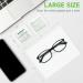 100 Count Lens Cleaning Wipes - Pre-Moistened & Individually Wrapped Eyeglass Cleaner for Glasses Camera Lenses Phones Tablets & Screens - Buy Online on GoSupps.com