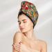 Hair Towel Wrap with Button - Quick Drying Towel Turban for Hair | Funny Owl Design - Perfect for Fast Drying - Buy Online on GoSupps.com