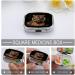 Decorative Tiger Print Pill Box | 2 Compartment Portable Medicine Organizer for Pocket & Purse - Buy Online on GoSupps.com