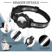 JiaraRui Reflective AirTag Cat Neck Band - Adjustable GPS Collar for Cats & Puppies - Black 7-9 inch - Buy Online on GoSupps.com