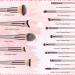 14-Piece Champagne Gold Professional Makeup Brush Set - Premium Synthetic with Case for Foundation, Blush & Eyeshadow - Buy Online on GoSupps.com