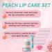 Peach Lip Balm Set - Lip Masks with Peach Extract - Lip Scrub Lip Scrub Bubble Lip Balm and Lip Mask - Lip Care for Women - Lip Repair Care Set as Gift Set on The Festival - Buy Online on GoSupps.com