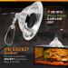 150W Reptile Heat Bulb & Clamp Light Set with Thermostat - Ideal for Amphibian Pets and Incubating Chickens - Buy Online on GoSupps.com