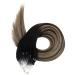 UGEAT Microring Extensions Ombre 45cm | Real Hair Microring Hair Extensions | Remy Loop Extensions with Micro Beads - 50g #1b/4/27 - Buy Online on GoSupps.com