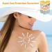 Sunscreen Stickers - UV Detection SPF50+ - UV Stickers for Reapplying Sunscreen for Kids Face Nose Beach Sunscreen Phasz - Buy Online on GoSupps.com