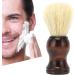 Premium Wooden Handle Shaving Brush for Men | Perfect for Home & Salon Use | Beard Razor Brush for Smooth Shaves - Buy Online on GoSupps.com