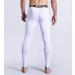 Holure Men's 2 Pack Compression Pants | Base Layer Sports Leggings | Fitness Tights for Running | Black & White - Buy Online on GoSupps.com