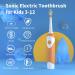 WHITOP ED07 Sonic Electric Toothbrush for Kids - Rechargeable, 3 Modes, Wireless Charging, Smart Timer - Orange - Buy Online on GoSupps.com