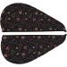 Hair Towel Wrap - Quick Drying Hair Turban with Button | Heart & Stars Design - Buy Online on GoSupps.com
