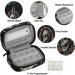 Buy Rock 'n' Roll Skull Roses Pill Case | Weekly Medicine Organizer & Travel Bag | Seven-Day Vitamin & Supplement Holder - Buy Online on GoSupps.com