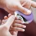 Fingernail Trimmer Electric | Safety Fingernail Nail Clipper Nail Scraps Storage Clipper Rechargeable LCD Digital Display Clipper Light & 3 Speeds for Children Seniors Purple - Buy Online on GoSupps.com