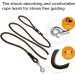 Buy Stretch Comfort Leash Brown L - Durable Adjustable International Shipping Available - Buy Online on GoSupps.com