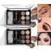 MAEPEOR Brow Contour Kit - 13 Piece Eyebrow Makeup Palette Set for Novice and Professional (Set 02) - Buy Online on GoSupps.com