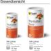 Raab Vitalfood Bio Hagebutten Powder - Omega 3 & 6 Fatty Acids Natural Vitamin C for Collagen & Cartilage - 250g Pack - Buy Online on GoSupps.com