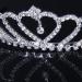 Rhinestone Princess Crown Headband - Wedding Bride Tiara Hair Clip - Buy Online on GoSupps.com