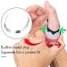 Velpeau Thumb Support Brace - CMC Joint Stabilizer Spica Splint for Osteoarthritis, Tendonitis, Arthritis Pain Relief - Medium Black-Left Hand - Buy Online on GoSupps.com