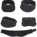 Aznever Adjustable Neck Support for Sleeping - Relieve Spine & Pinched Nerves - Universal Fit - 44 cm x 10 cm - Black - Buy Online on GoSupps.com