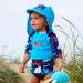 Splash About Baby Kids Legionnaire Sun Hat L - Under The Sea | UV Protection - Buy Online on GoSupps.com