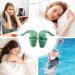 Ear Plugs for Noise Reduction | Horn-Shaped Waterproof Silicone Earplugs - Ergonomic Multifunctional Ear Plugs Portable Ear Plugs for Men & Women Green - Buy Online on GoSupps.com