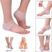 Silicone Heel Cushion Set - Plantar Fasciitis Foot Sleeve - Pain Relief & Heel Protection (2 Pairs) - Buy Online on GoSupps.com