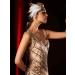 SWEETV 1920s Flapper Headband with Rhinestone Feather | Great Gatsby Hair Accessory for Women in White - Buy Online on GoSupps.com