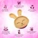Nohla Baby Weaning Suction Plate - Billie the Bunny - Cherry - 100% Bamboo & FDA Silicone - Spill-Proof Base - BPA-Free - Ideal for 6 Months - Buy Online on GoSupps.com