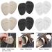 Uraqt FuSpolster Pads - 6 Pairs of Silicone Forefoot Gel Pads Anti-Slip High Heels Shoe Inserts Forefoot Protection Insoles - Buy Online on GoSupps.com
