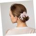 DOITOOL 1pc Mori Wedding Flower Handmade Comb Bridal Headdress Hair Comb for Wedding Floral Hair Accessories Crystal Bridal Hair Barrette Pearl Alloy Japanese and Korean Bride - Buy Online on GoSupps.com