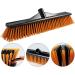 Hard Small Grout Brush Stiff Scrubber Brush | Portable Floor Scrub Brush Grout Brush Outdoor Sweeping Brush for Warehouses Garages Balconies Decks Swimming Pools 50cm - Buy Online on GoSupps.com