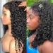 Kinky Curly Lace Front Human Hair Wig 16 | Youleas 180% Density 13x4 HD Lace Frontal Wig - Buy Online on GoSupps.com