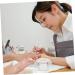 minkissy Tools Nail Liquid Holder Nail Dish Cup Acrylic Nail Supplies Dappen Dish for Acrylic Nails Nail Powder Holder Nail Dish with Lids Nail Dappen Dish Manicure Glass Saucer Cup - Buy Online on GoSupps.com